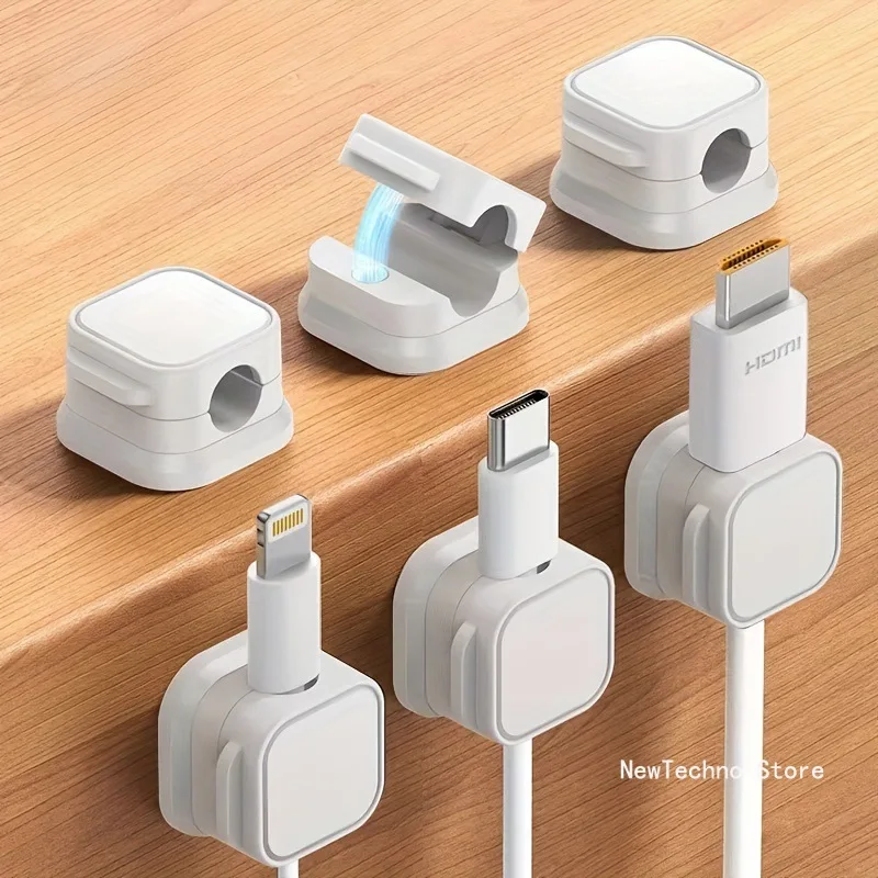 Desk Cable Clip - Magnetischer Kabel-Organizer, an der Wand montierte