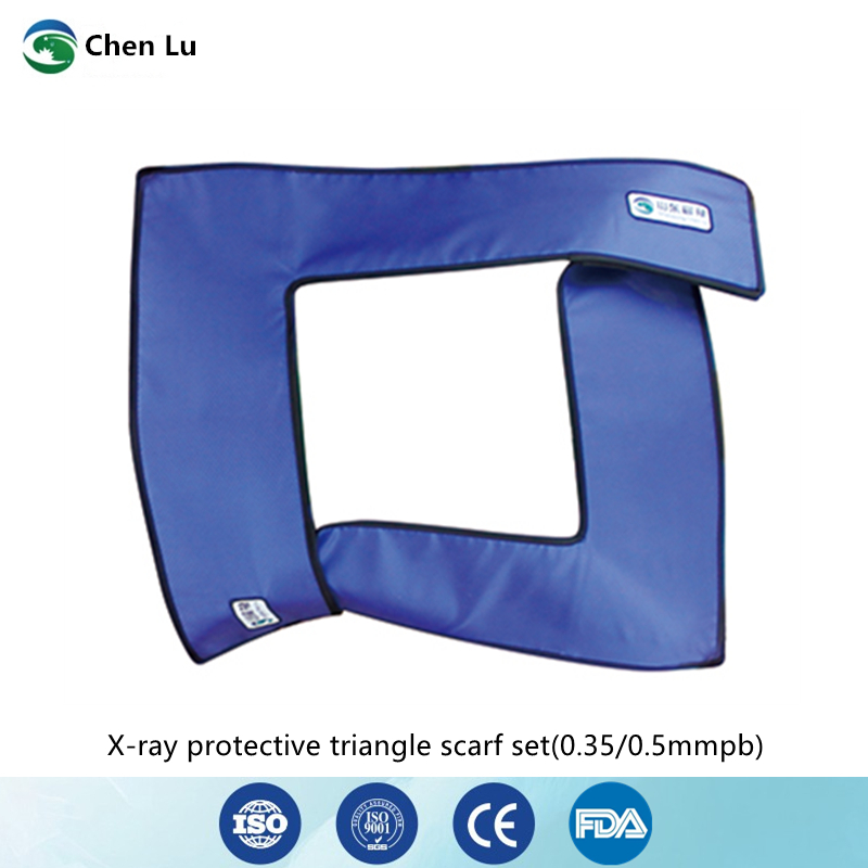 X Tech Accessories - Strahlenschutz-Bleitschal, 0,35/0,5 mm Pb-Schilddrüsenhalsband für Röntgentechnik,