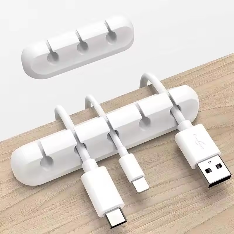 Desk Cable Clip - Silikon USB Kabel Organizer USB Ladekabel