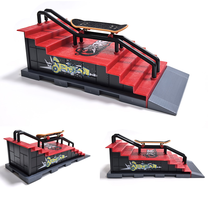 Tech Deck Accessories - DIY Finger-Skateboard-Szenen-Kombinationssets, Skatepark-Rampenteile, professionelle Tech-Deck-Neuheiten, Spielzeug,