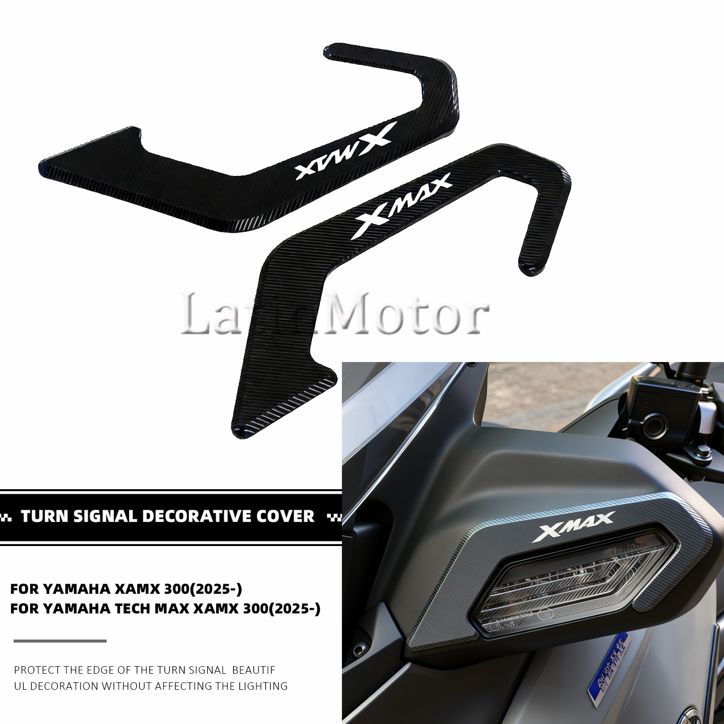 X Tech Accessories - Für Yamaha XMAX300 XMAX TECH MAX