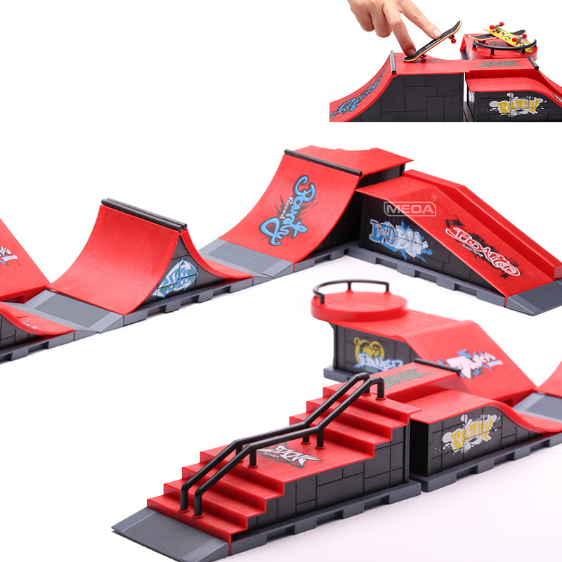 Tech Deck Accessories - Professionelle Finger Skateboard DIY Skate Park