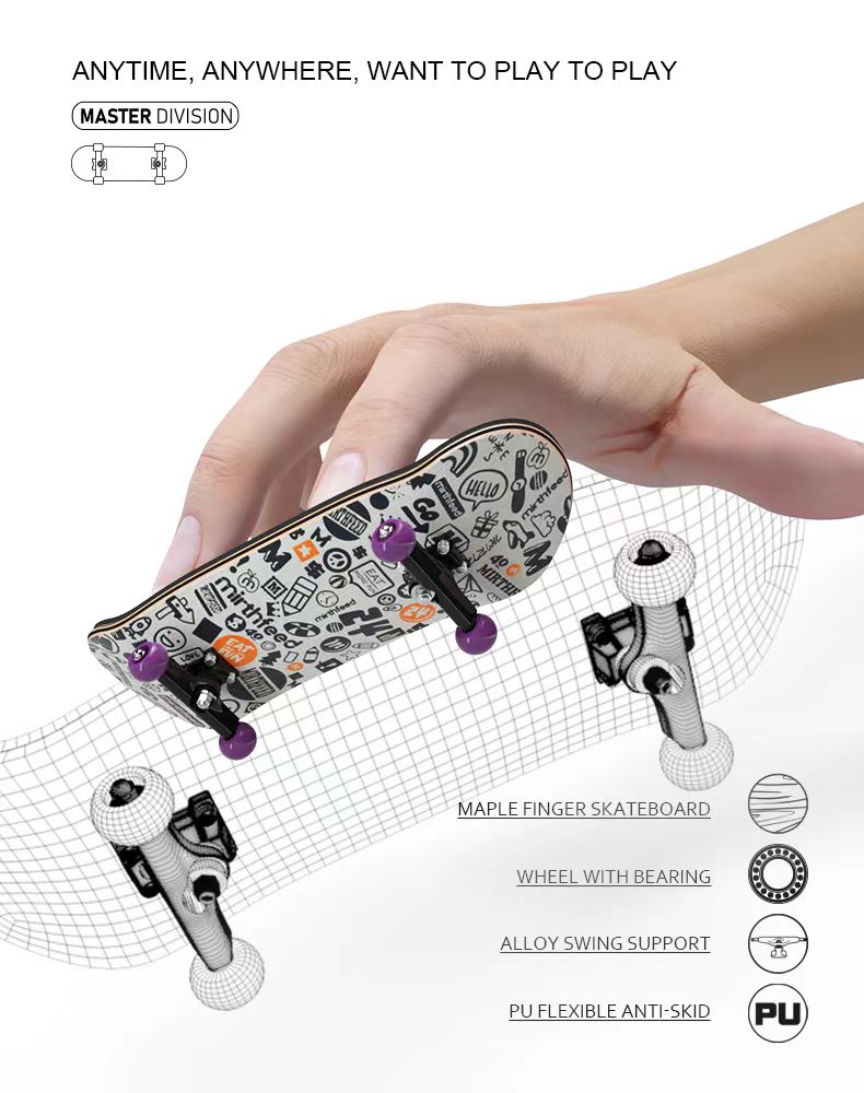 Schlüsselschnalle Holz Finger  – Tech Deck Accessories Bewertung und Preis