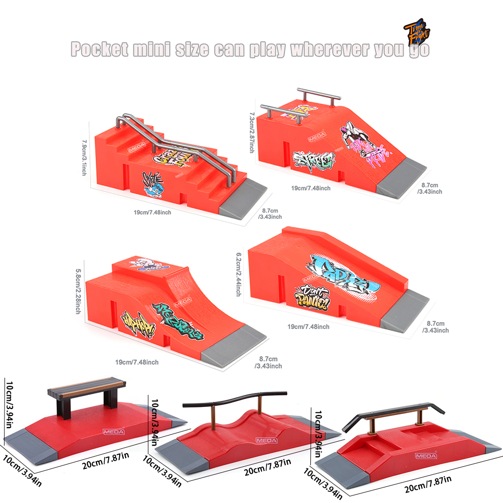 6-in-1 Finger Skateboards DIY  – Tech Deck Accessories Bewertung und Preis