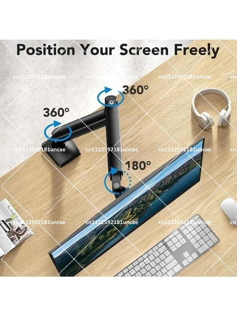 Einzelner Monitorarm, Aluminiu – Monitor Arm Single Bewertung und Preis