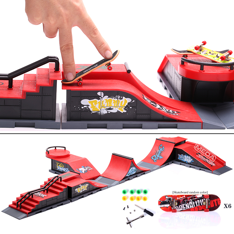 6-in-1-Finger-Skateboards DIY  – Tech Deck Accessories Bewertung und Preis