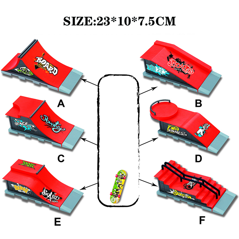 6-in-1-Finger-Skateboards DIY  – Tech Deck Accessories Bewertung und Preis