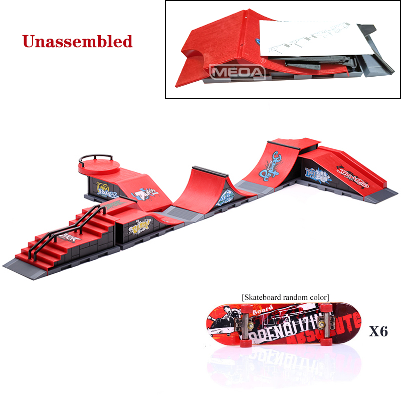 6-in-1-Finger-Skateboards DIY  – Tech Deck Accessories Bewertung und Preis