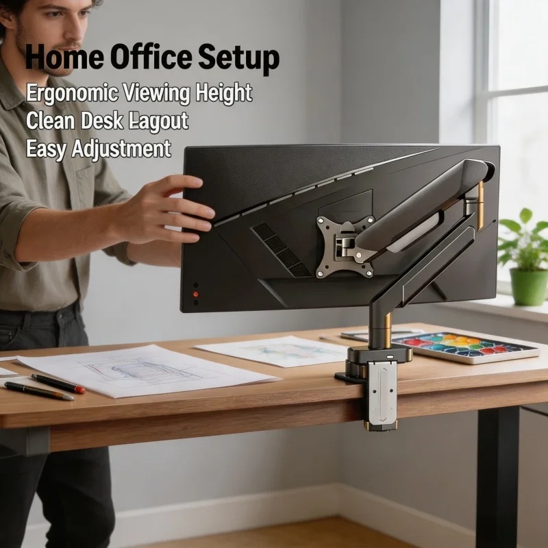 Einzelne Monitorhalterung für  – Monitor Arm Single Bewertung und Preis