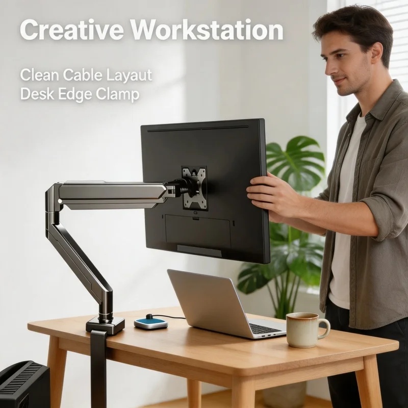 Einzelne Monitorhalterung für  – Monitor Arm Single Bewertung und Preis